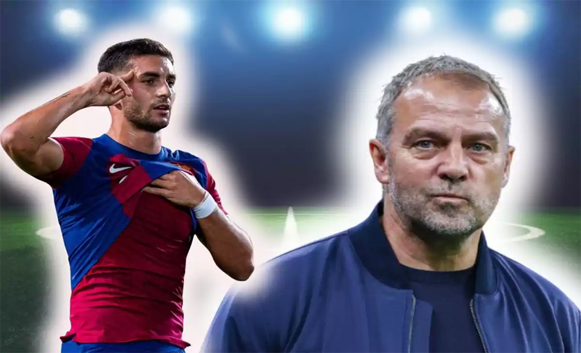 Ferran Torres Hansi Flick