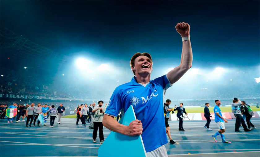 McTominay di Serie A